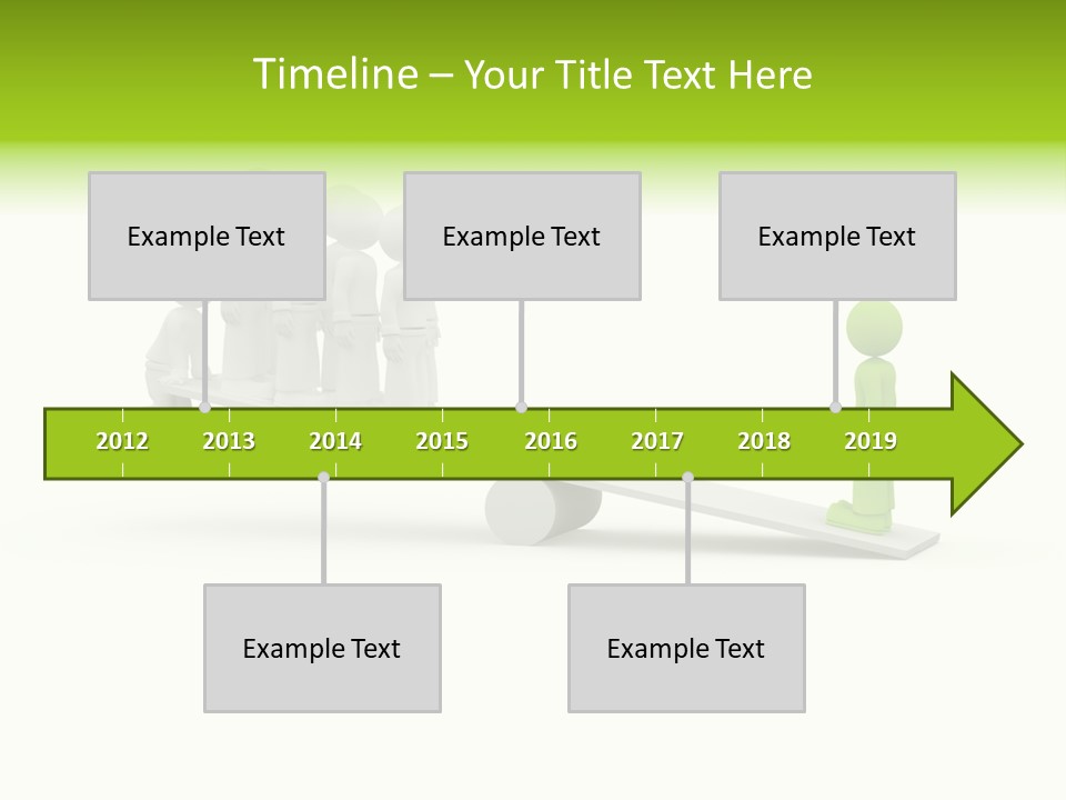 Teenager Pose Acrobat PowerPoint Template