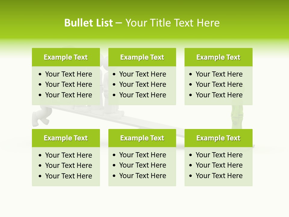 Teenager Pose Acrobat PowerPoint Template