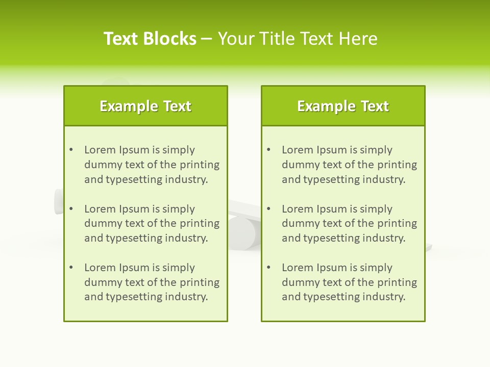 Teenager Pose Acrobat PowerPoint Template