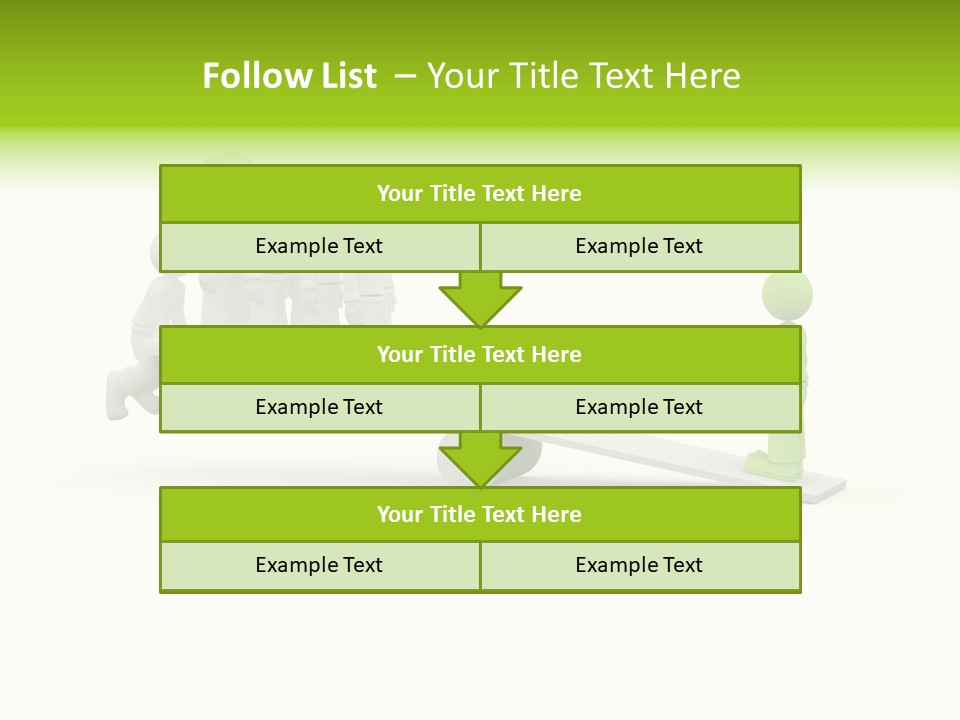 Teenager Pose Acrobat PowerPoint Template