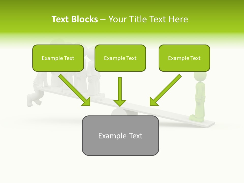 Teenager Pose Acrobat PowerPoint Template