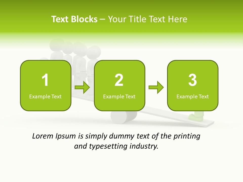 Teenager Pose Acrobat PowerPoint Template