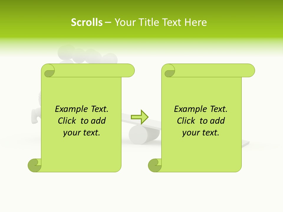 Teenager Pose Acrobat PowerPoint Template
