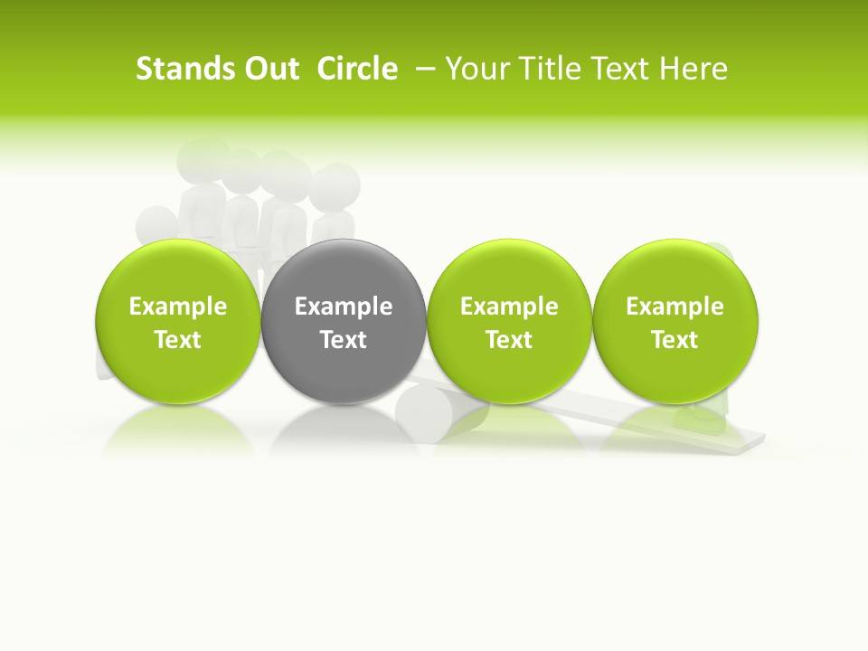 Teenager Pose Acrobat PowerPoint Template