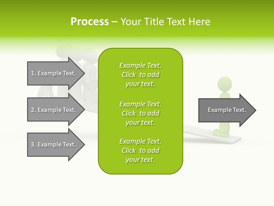 Teenager Pose Acrobat PowerPoint Template