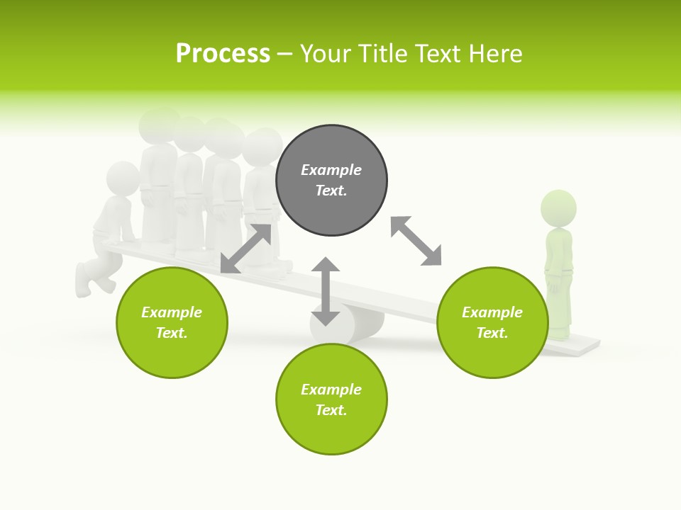 Teenager Pose Acrobat PowerPoint Template