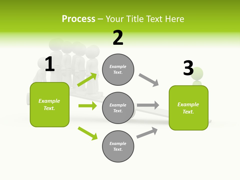 Teenager Pose Acrobat PowerPoint Template