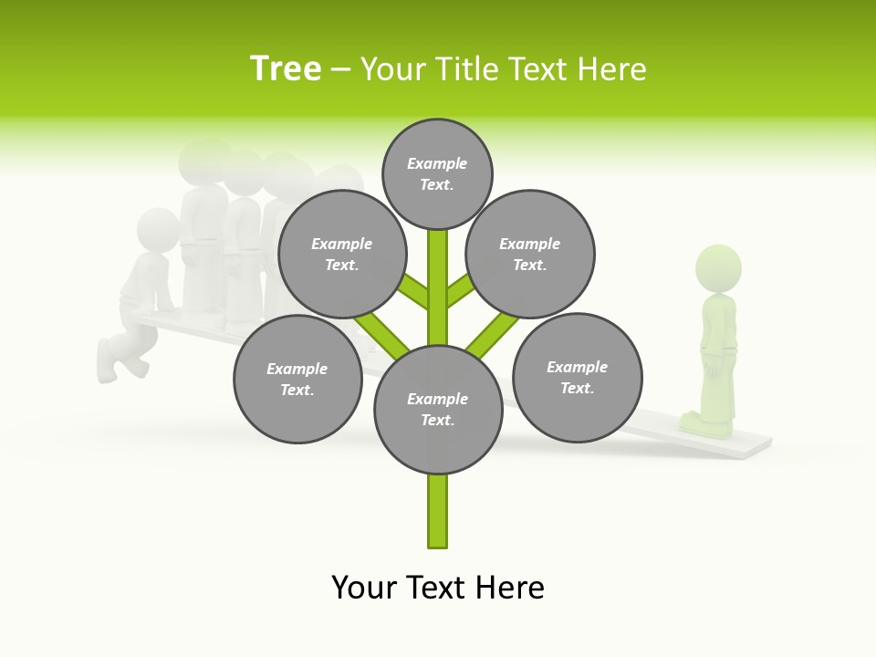 Teenager Pose Acrobat PowerPoint Template