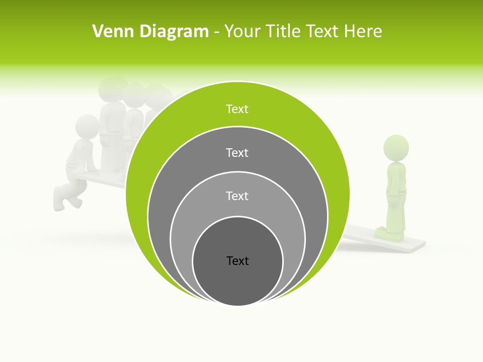 Teenager Pose Acrobat PowerPoint Template