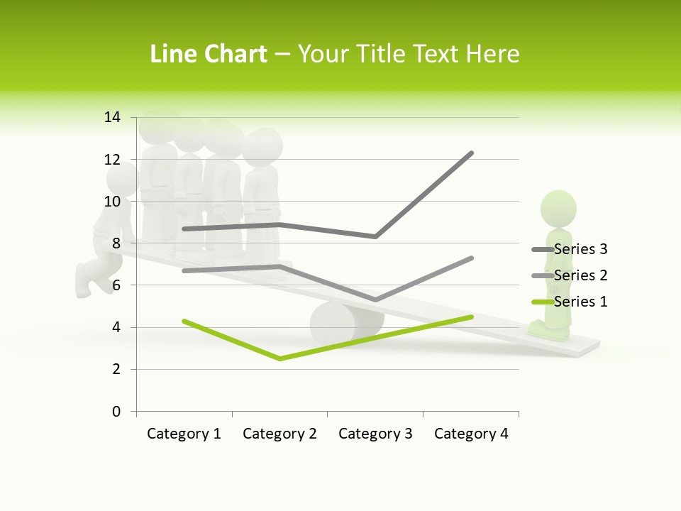 Teenager Pose Acrobat PowerPoint Template