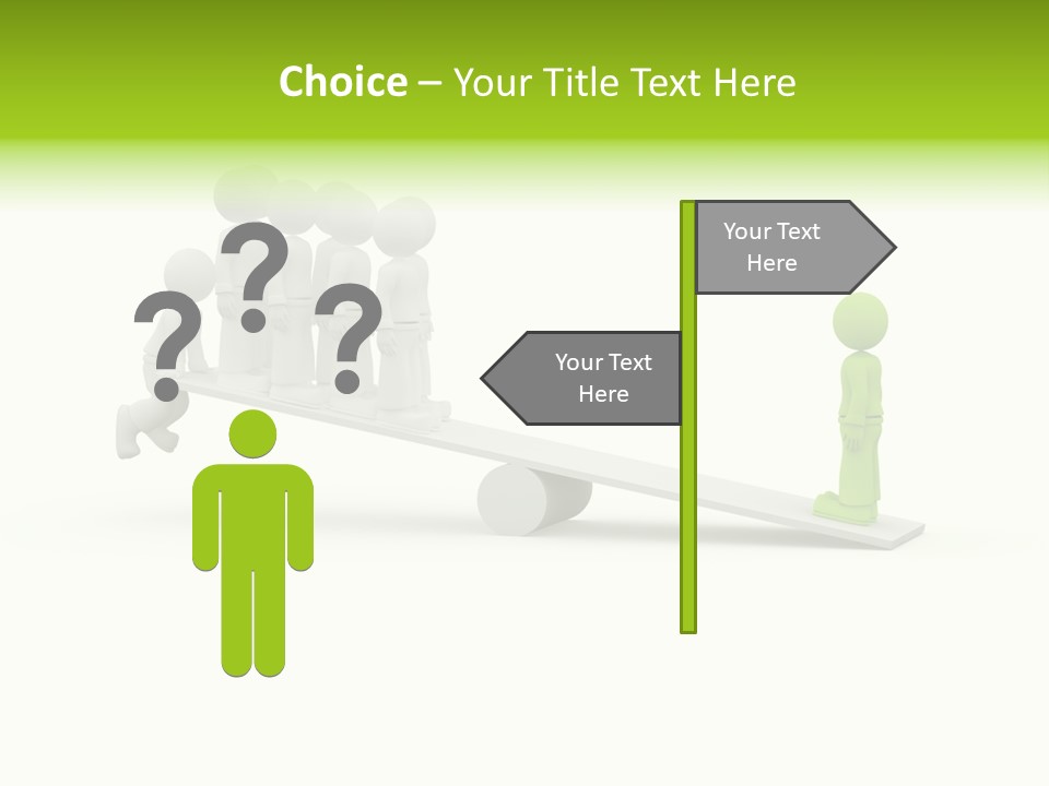 Teenager Pose Acrobat PowerPoint Template