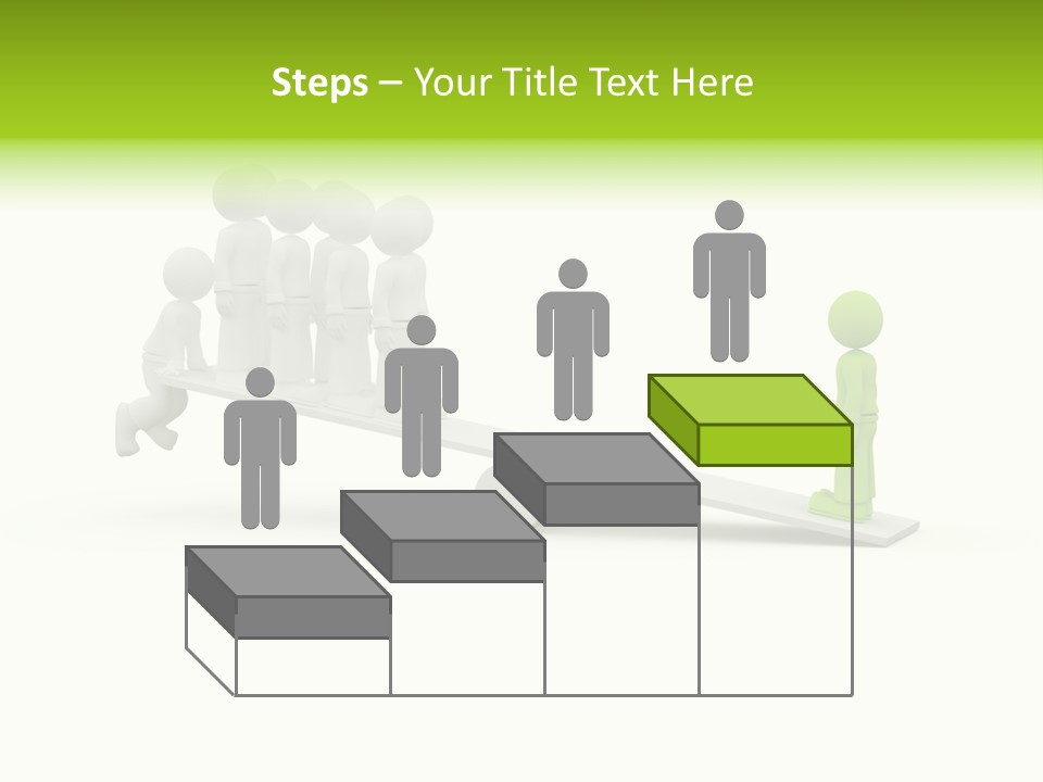 Teenager Pose Acrobat PowerPoint Template