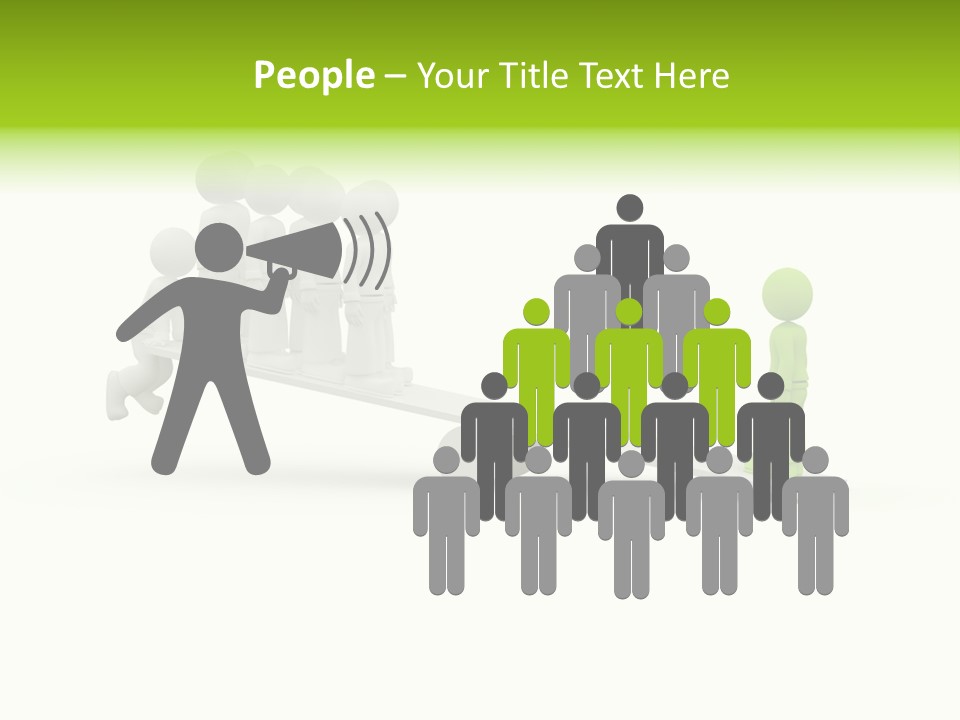 Teenager Pose Acrobat PowerPoint Template