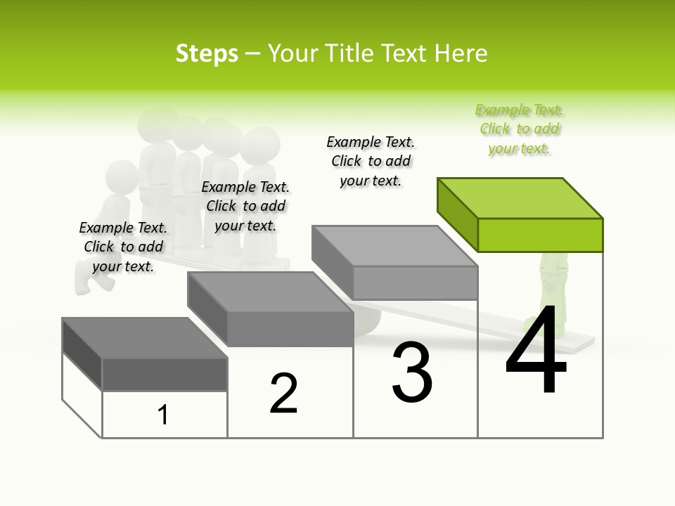Teenager Pose Acrobat PowerPoint Template