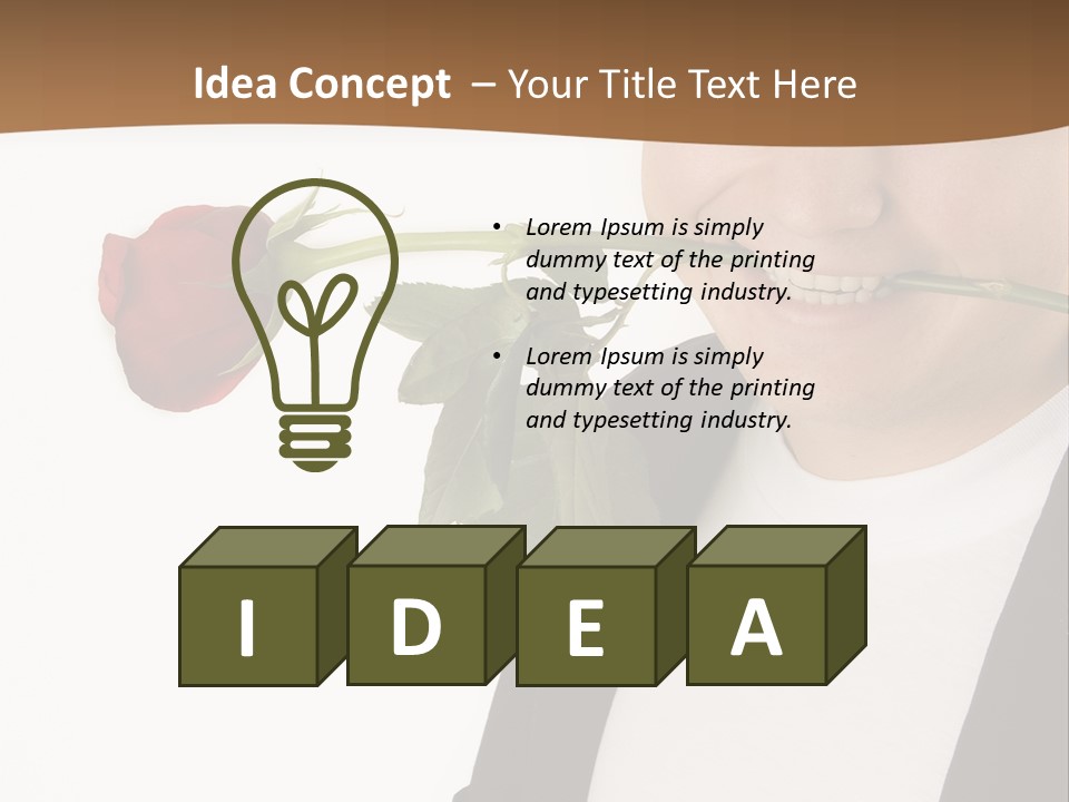 Cheeky Proposal Teeth PowerPoint Template