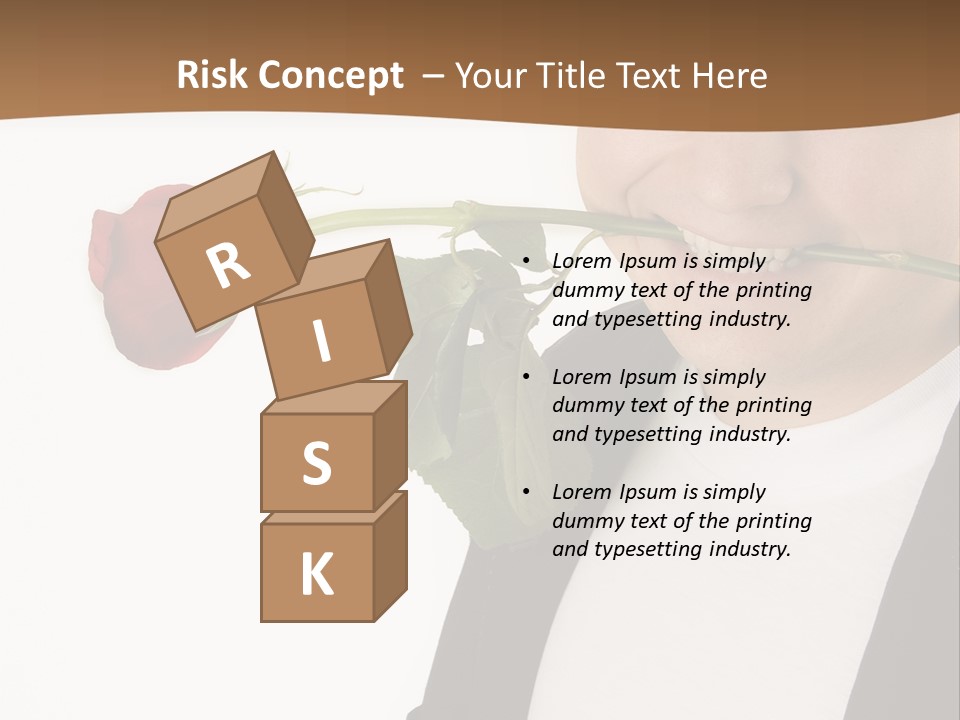 Cheeky Proposal Teeth PowerPoint Template