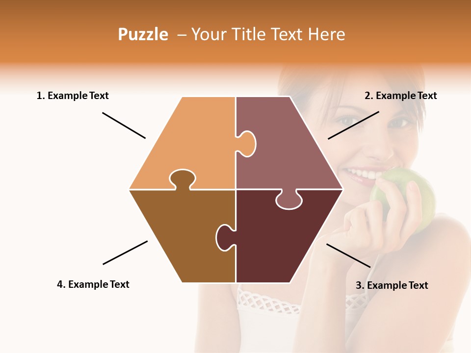 Joyful Vitamin Shoulder PowerPoint Template