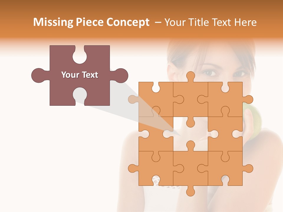 Joyful Vitamin Shoulder PowerPoint Template