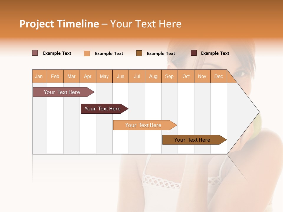 Joyful Vitamin Shoulder PowerPoint Template