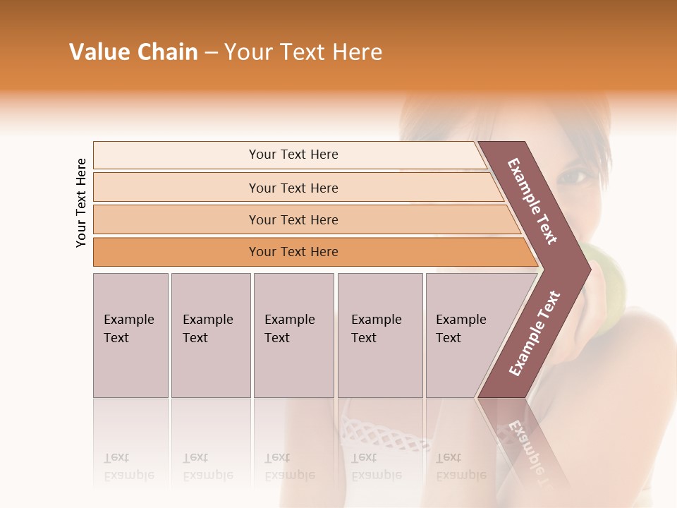 Joyful Vitamin Shoulder PowerPoint Template