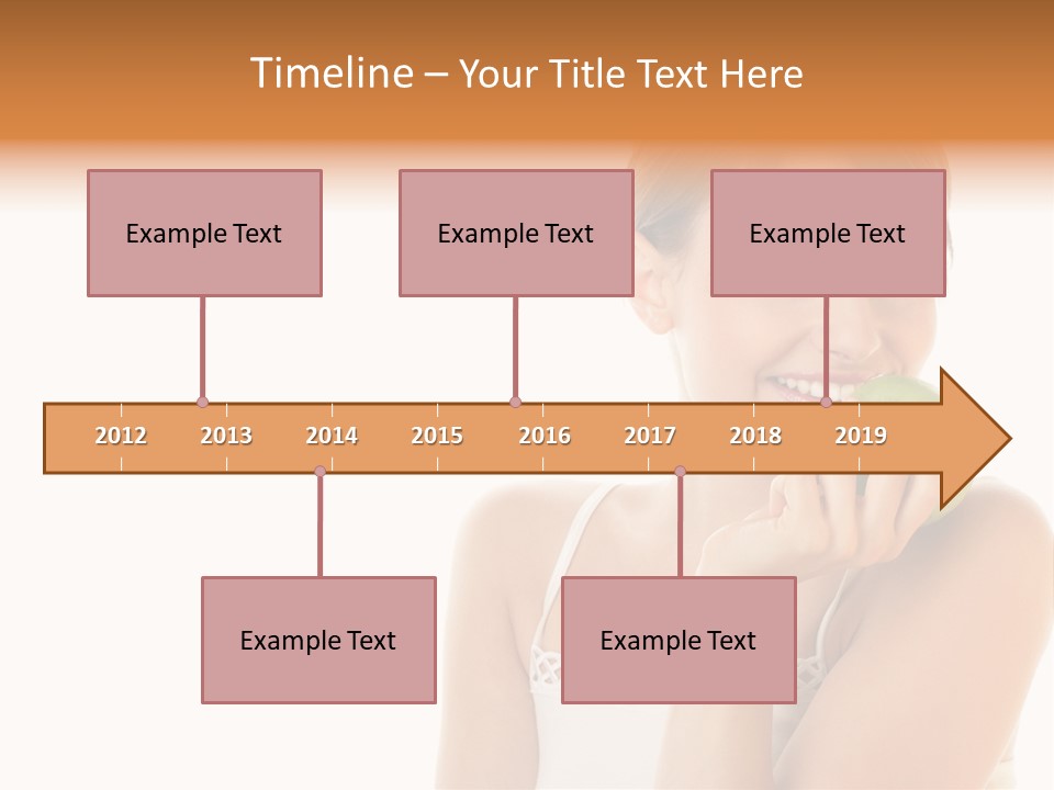 Joyful Vitamin Shoulder PowerPoint Template