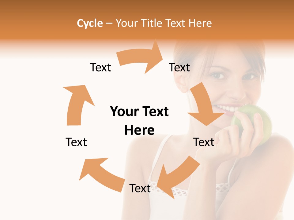 Joyful Vitamin Shoulder PowerPoint Template