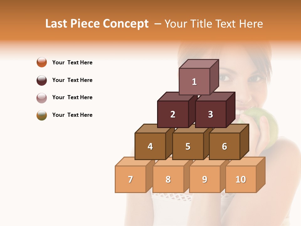 Joyful Vitamin Shoulder PowerPoint Template