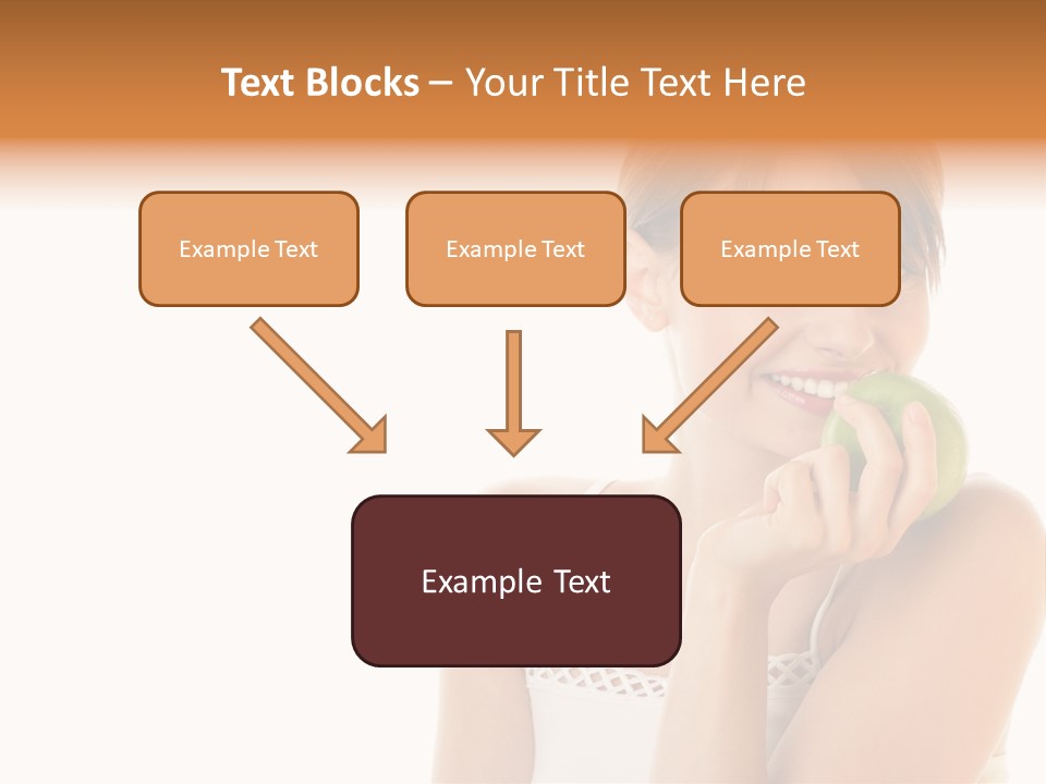 Joyful Vitamin Shoulder PowerPoint Template
