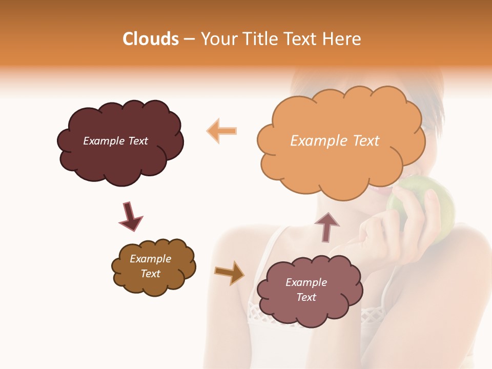 Joyful Vitamin Shoulder PowerPoint Template