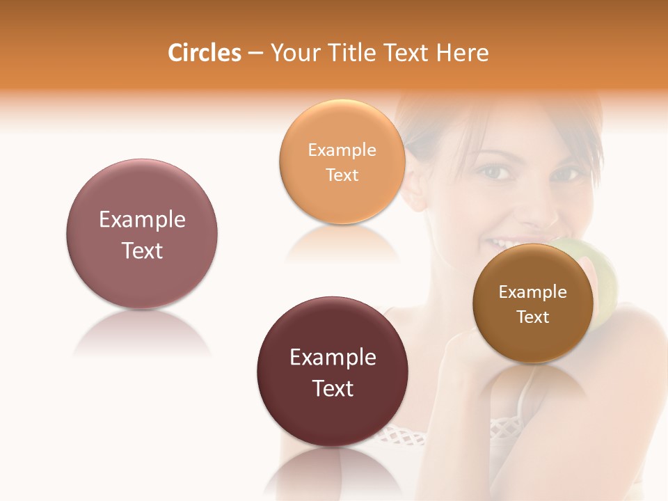 Joyful Vitamin Shoulder PowerPoint Template