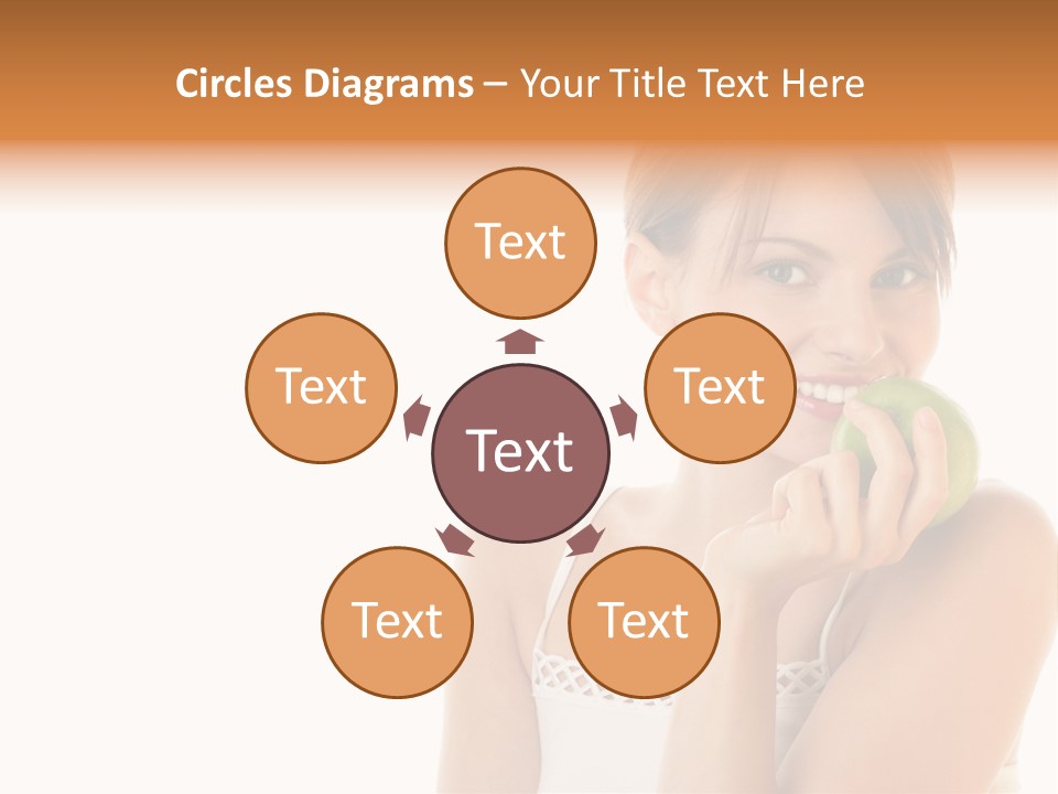 Joyful Vitamin Shoulder PowerPoint Template