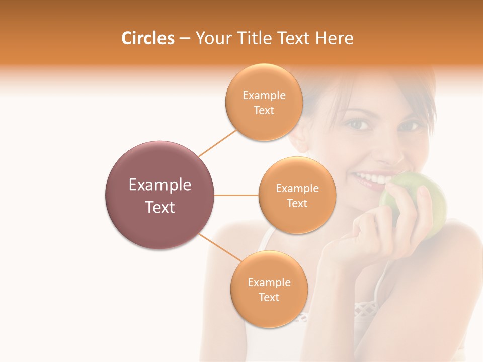 Joyful Vitamin Shoulder PowerPoint Template