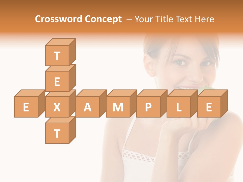 Joyful Vitamin Shoulder PowerPoint Template