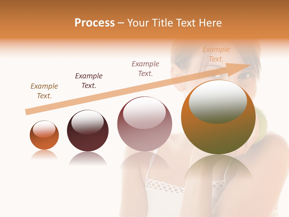 Joyful Vitamin Shoulder PowerPoint Template