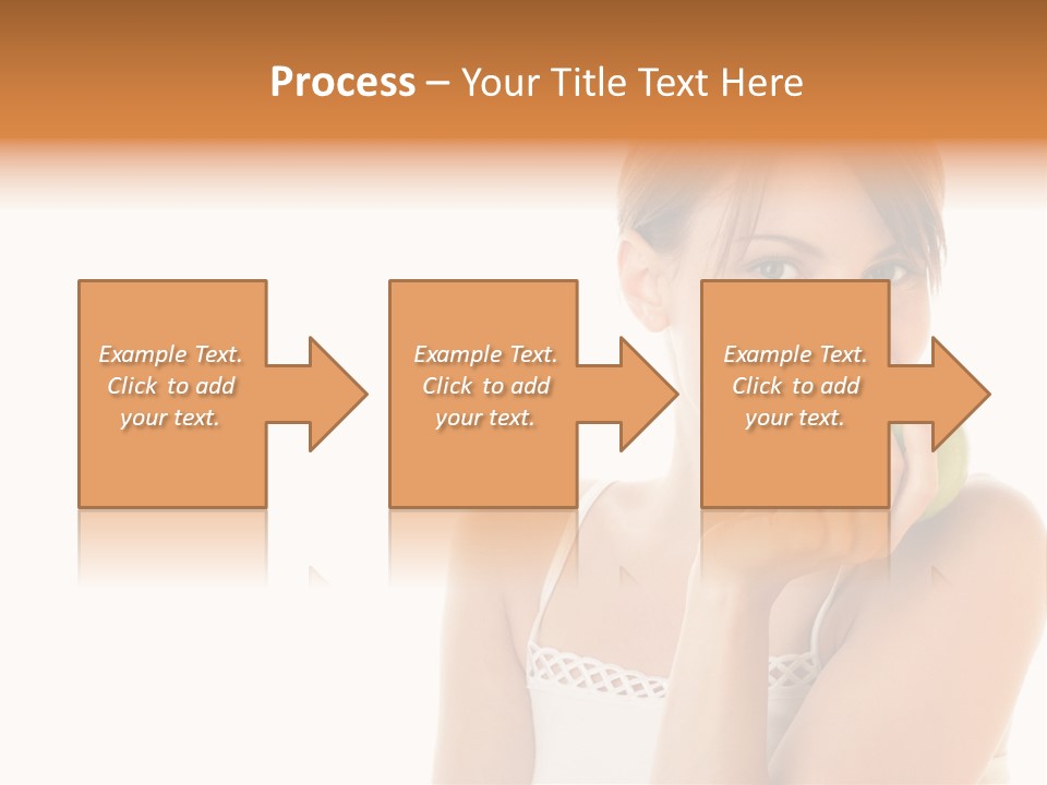 Joyful Vitamin Shoulder PowerPoint Template