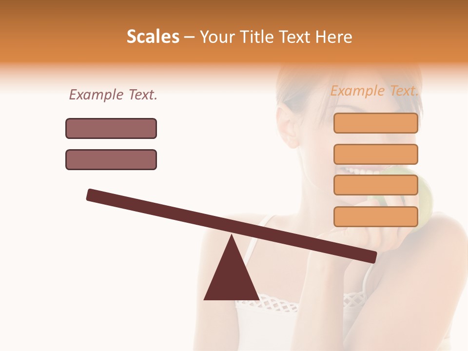 Joyful Vitamin Shoulder PowerPoint Template