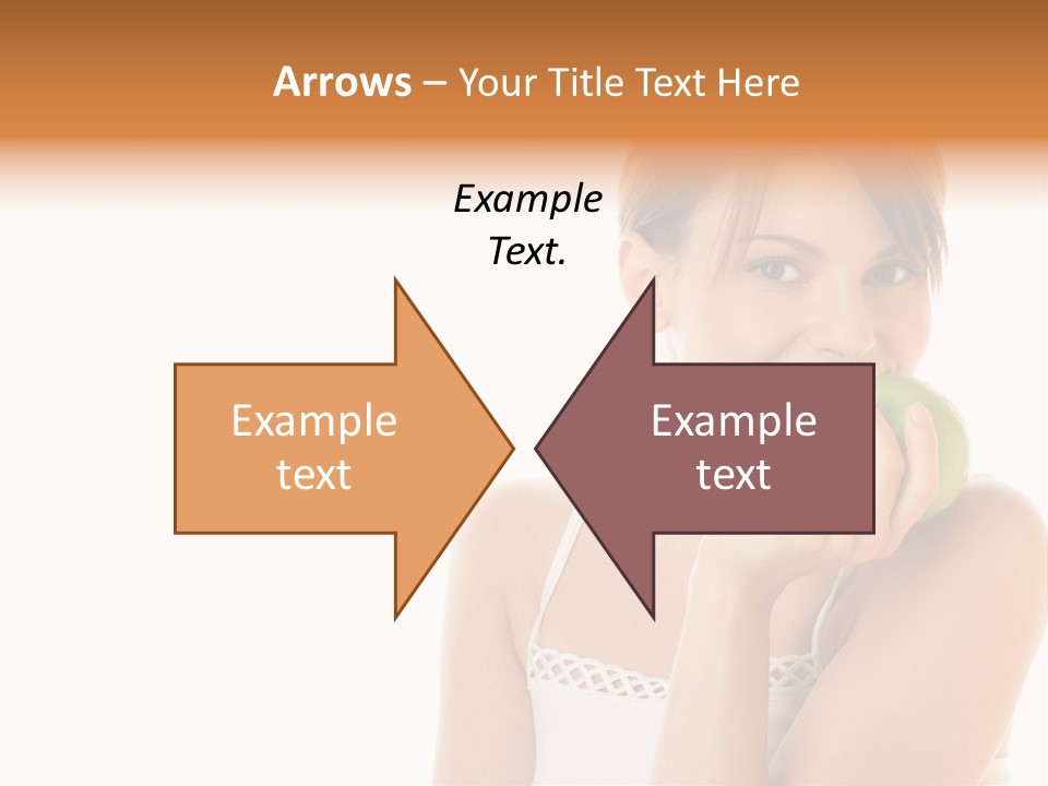 Joyful Vitamin Shoulder PowerPoint Template