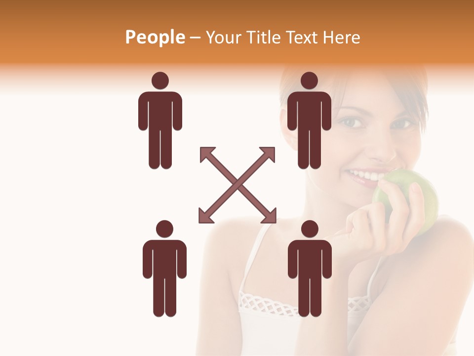 Joyful Vitamin Shoulder PowerPoint Template