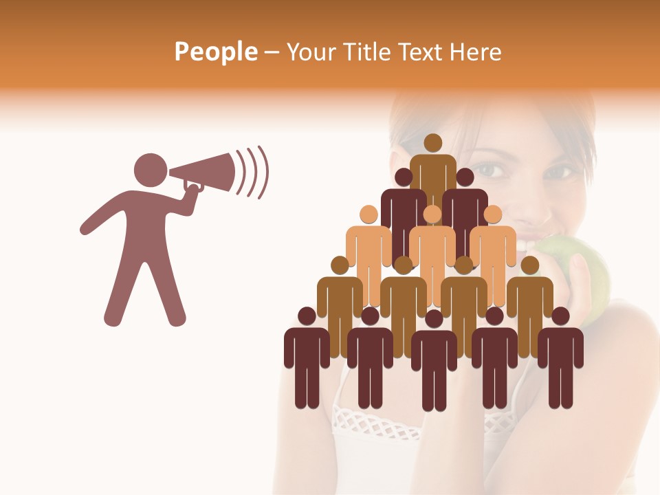 Joyful Vitamin Shoulder PowerPoint Template