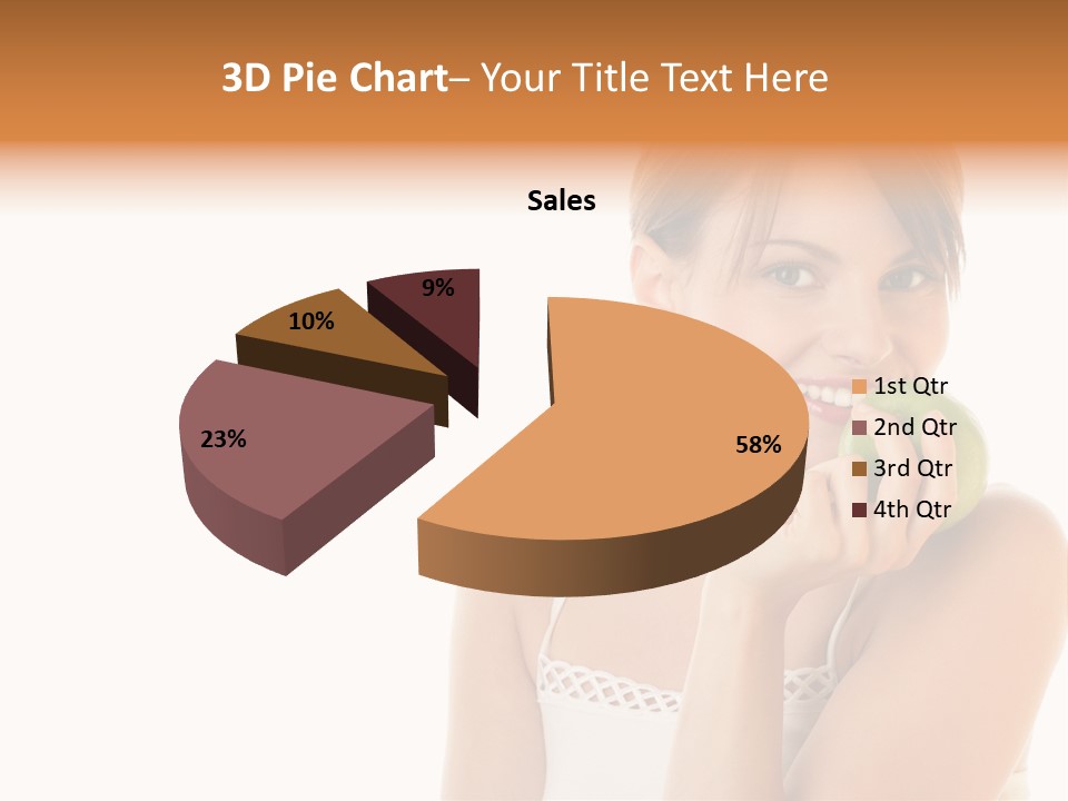 Joyful Vitamin Shoulder PowerPoint Template
