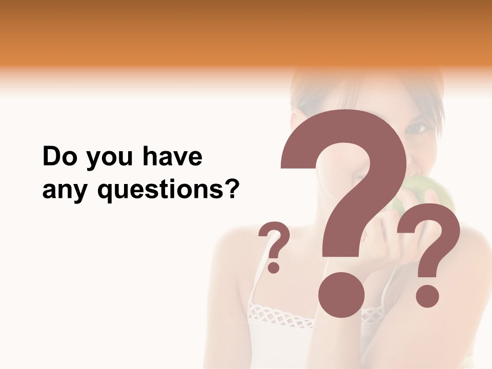 Joyful Vitamin Shoulder PowerPoint Template