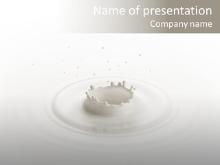 Lifestyle Healthy Drink PowerPoint Template