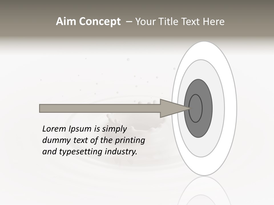 Lifestyle Healthy Drink PowerPoint Template