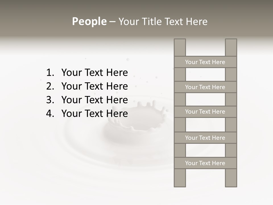 Lifestyle Healthy Drink PowerPoint Template