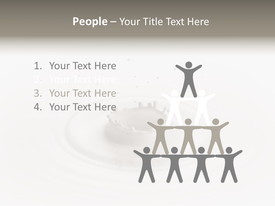 Lifestyle Healthy Drink PowerPoint Template