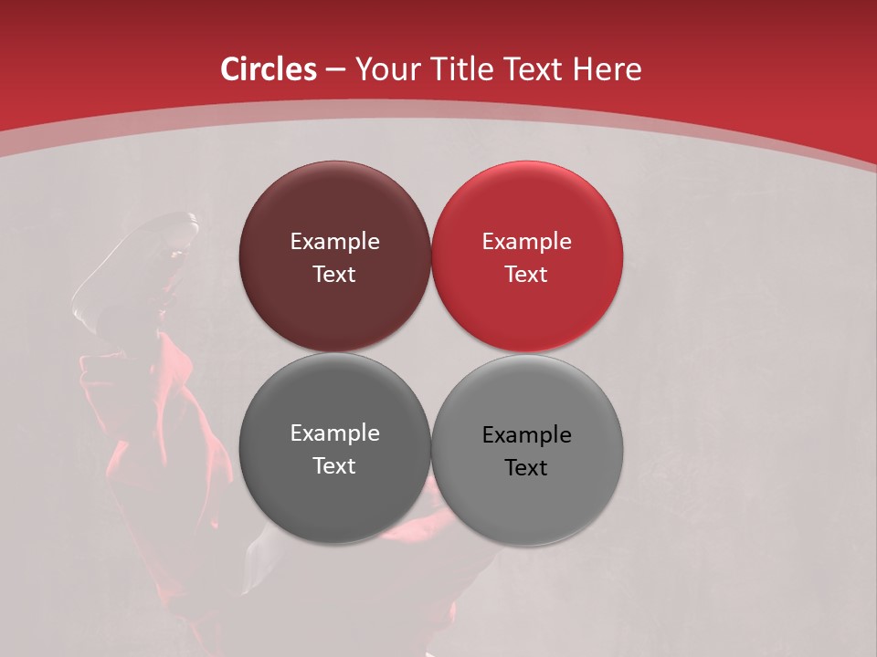 Hiphop Active Stretching PowerPoint Template