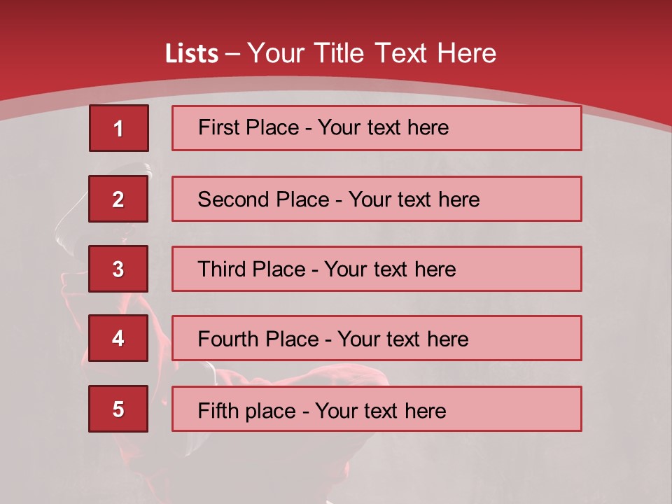 Hiphop Active Stretching PowerPoint Template