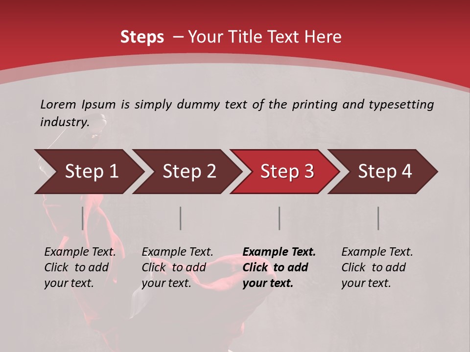 Hiphop Active Stretching PowerPoint Template