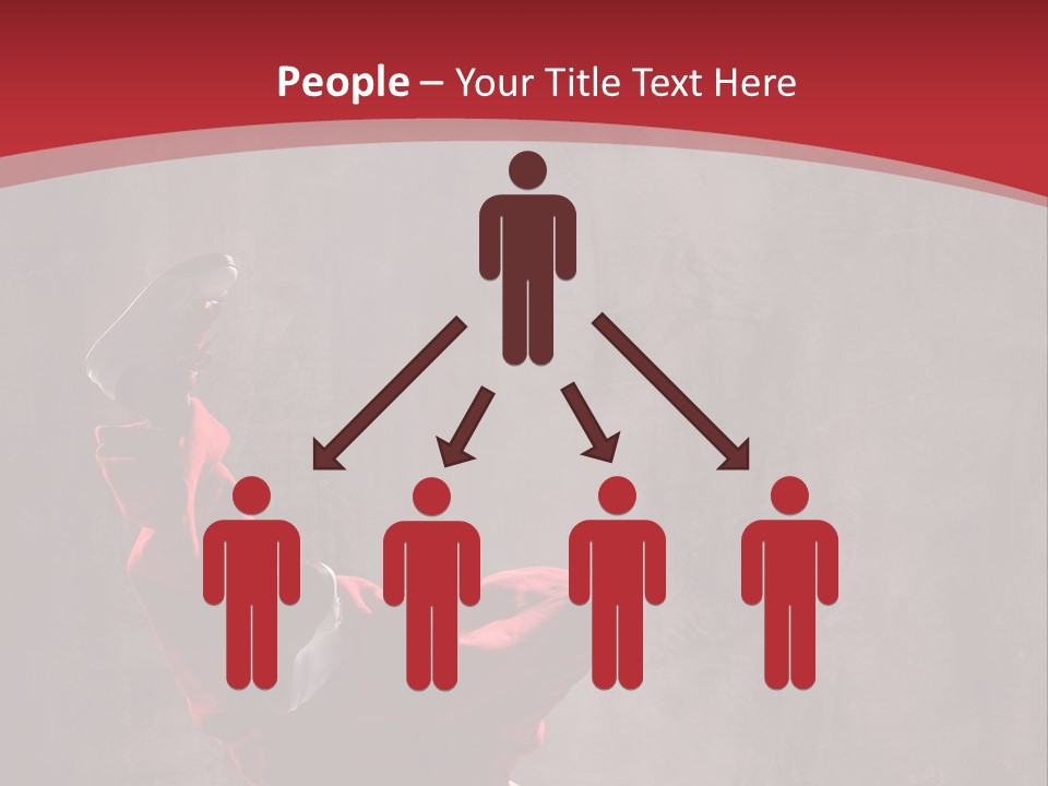 Hiphop Active Stretching PowerPoint Template