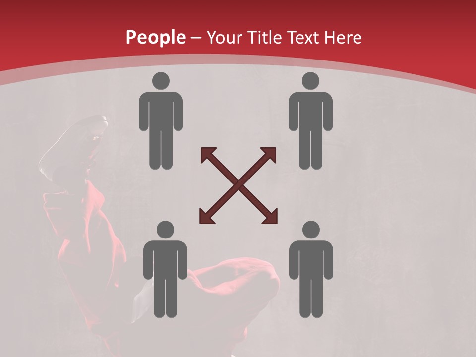 Hiphop Active Stretching PowerPoint Template